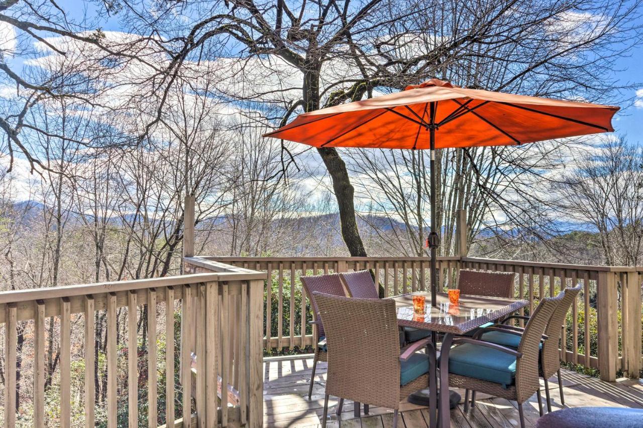 Luxe Rumbling Bald Retreat With Deck And Mountain View Villa Lake Lure Kültér fotó