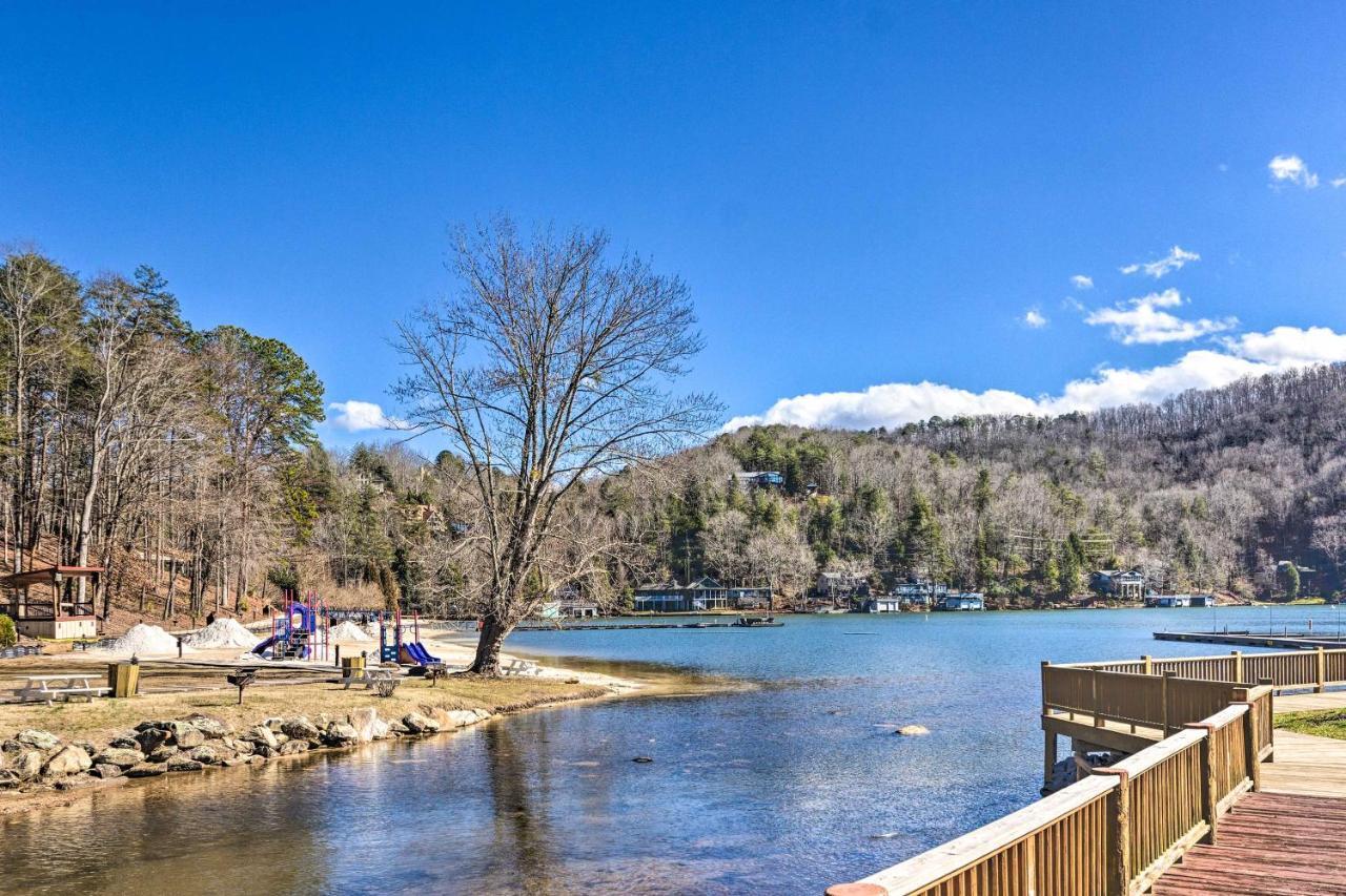 Luxe Rumbling Bald Retreat With Deck And Mountain View Villa Lake Lure Kültér fotó